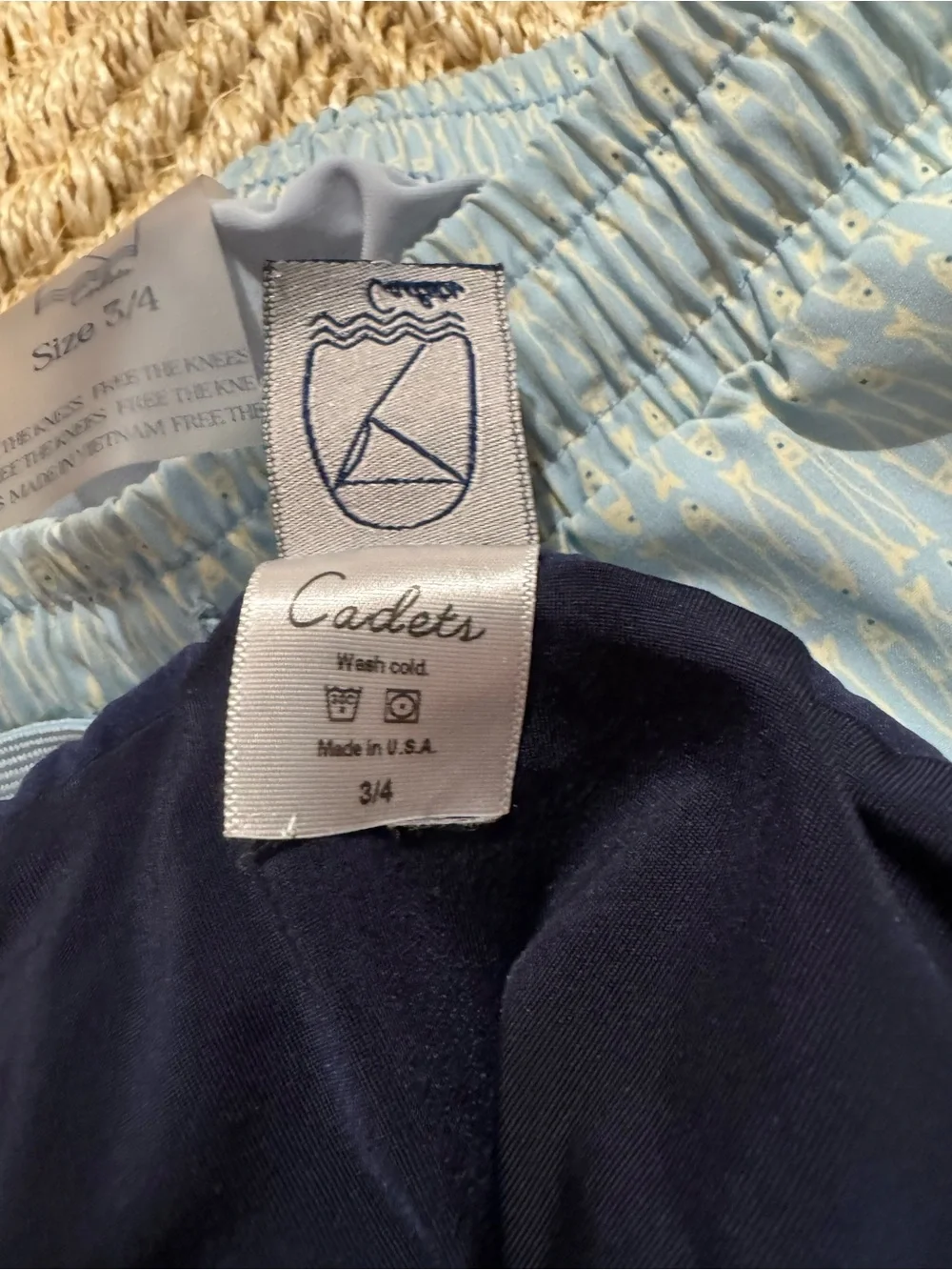 Cadets Swim Trunks (size 3/4)